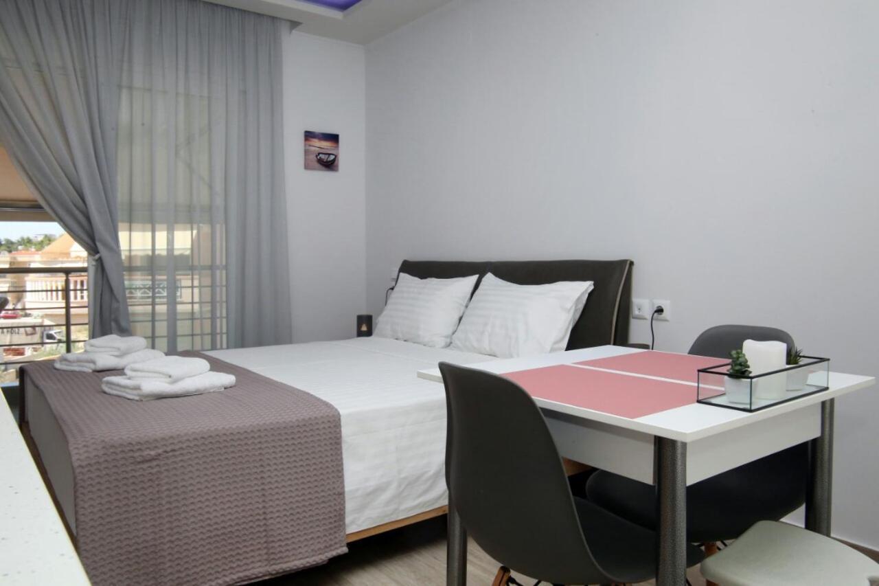Sunsetperamos Aparthotel Nea Peramos  Luaran gambar